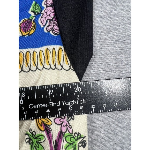 Tiny Cara Wrap Top Size Small Anthropologie Floral Mixed Media - Picture 9 of 11